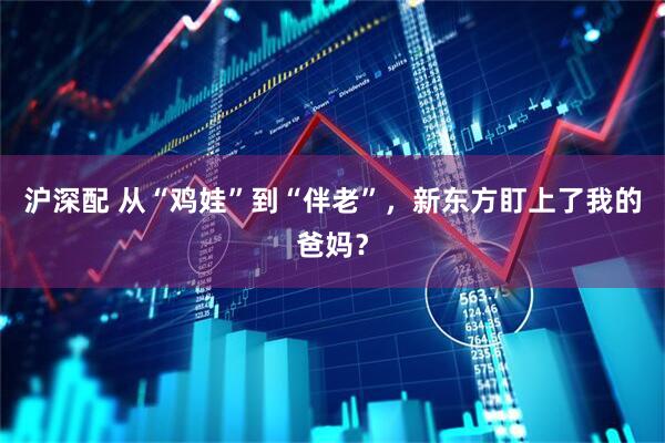 沪深配 从“鸡娃”到“伴老”,新东方盯上了我的爸妈?